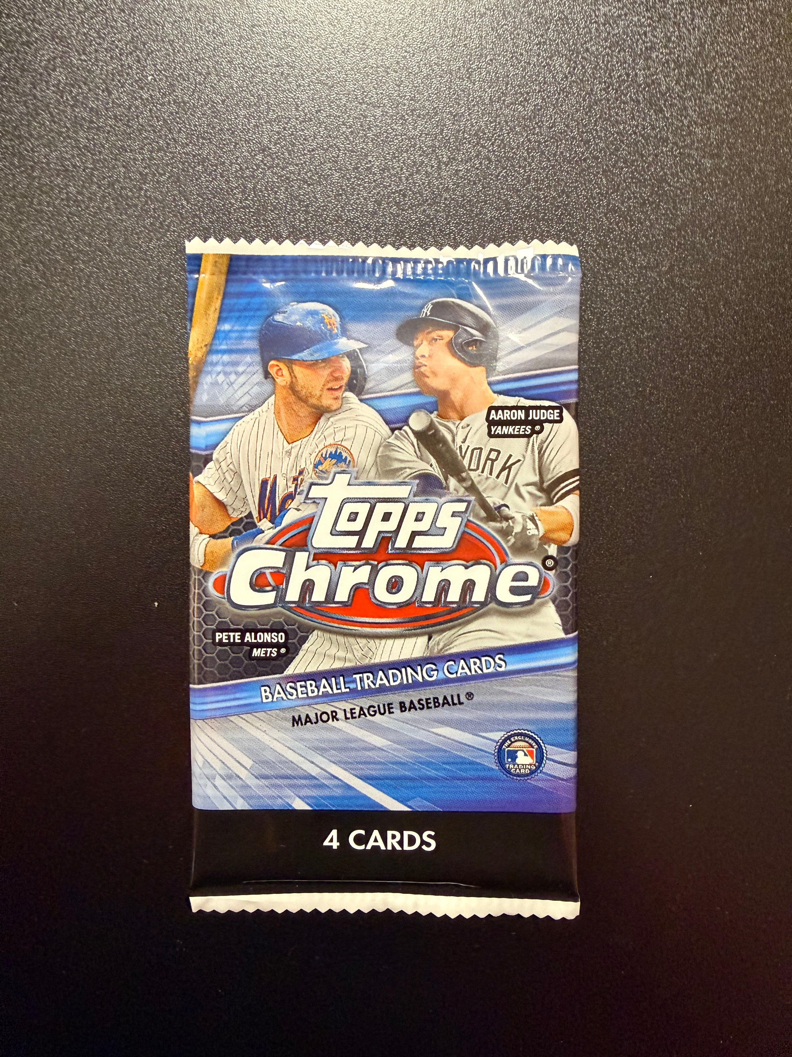 2020 Topps Chrome Hobby MLB Pack