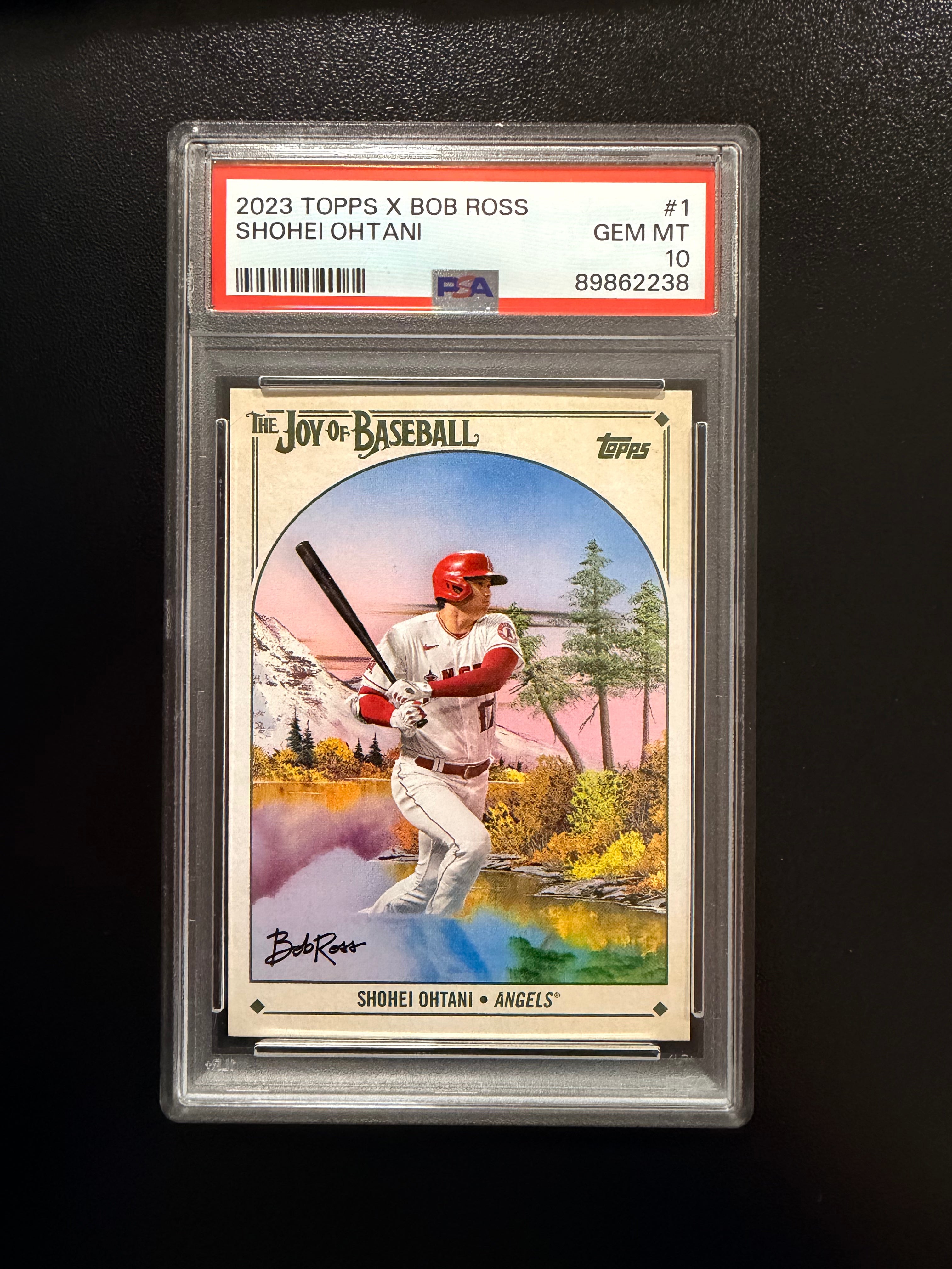 2023 Topps X Bob Ross Shohei Ohtani