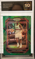 22-23 Kawhi Leonard #128 Panini Prizm Green Prizm Mint 10