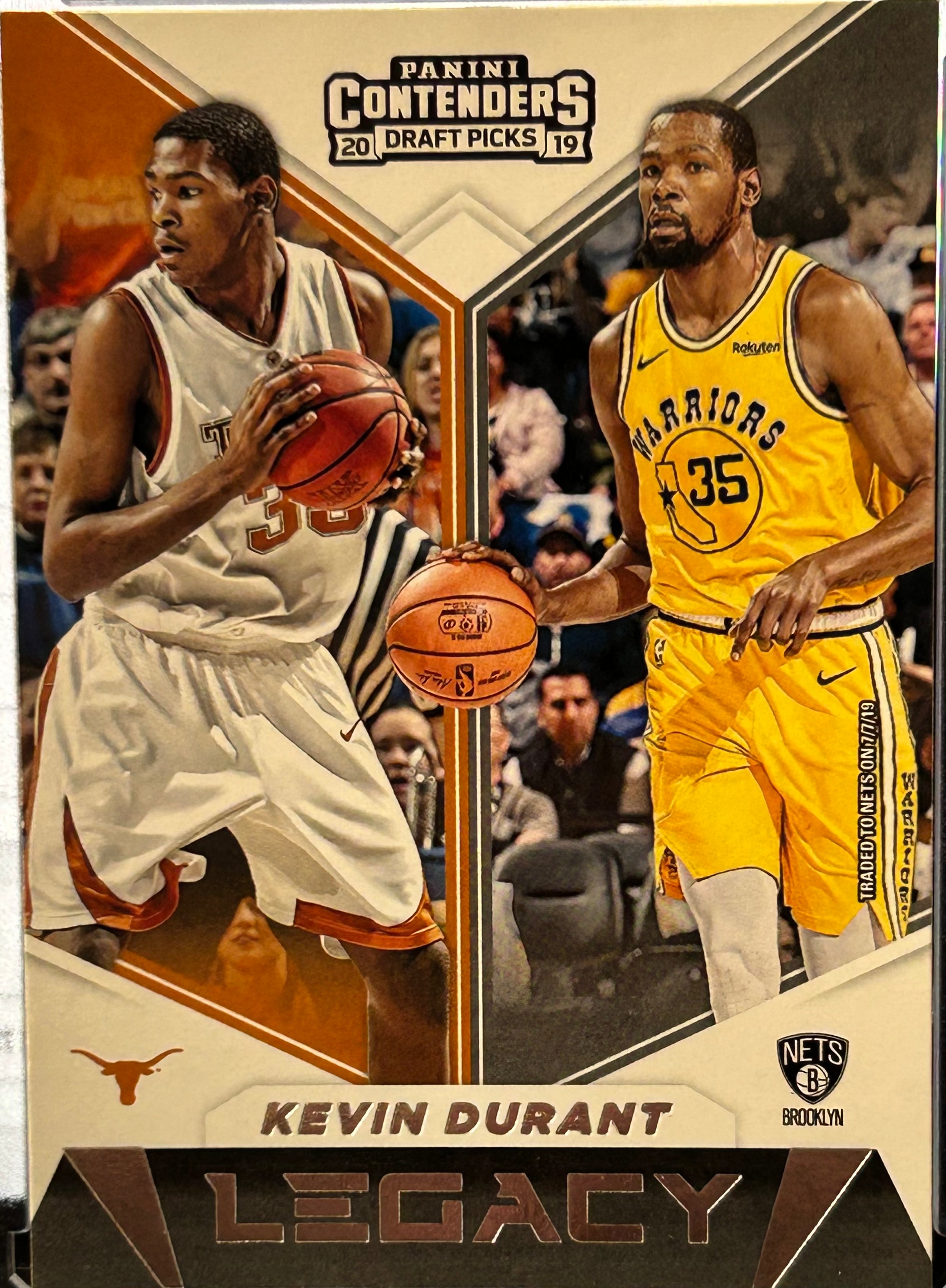 2019 Kevin Durant #16 Panini Contenders