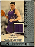 2024 Mike Bibby #GUM-99 Leaf Relic