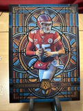 Patrick Mahomes II 2025 Panini Mosaic Stained Glass Oversized
