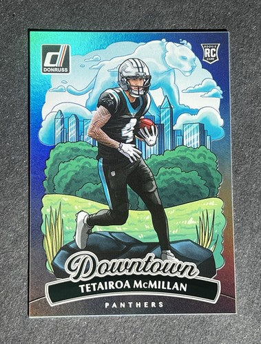 Tetairoa McMillan 2025 Panini Mosaic Downtown