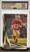 BROCK PURDY 2023 Leaf Draft #B2-1 GEM MINT 10