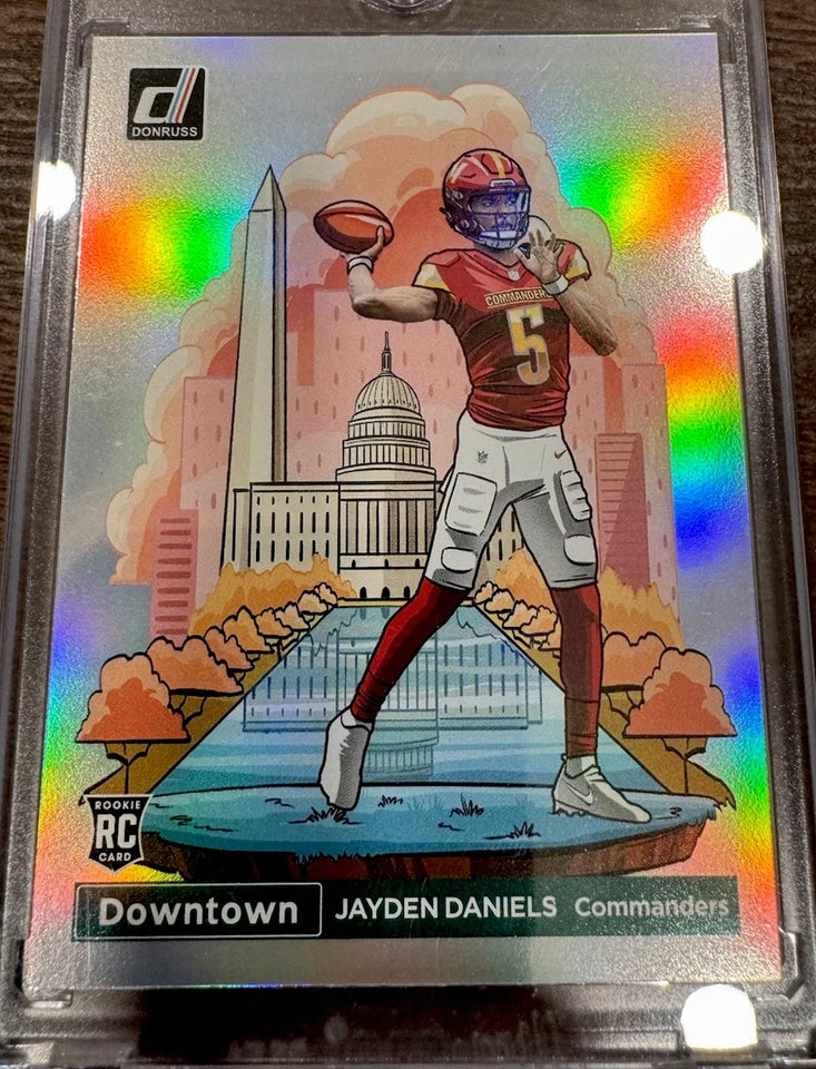 Jayden Daniels 2025 Panini Downtown
