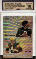 RODGERS/FAVRE 2023 Leaf Metal Sp. Release #ELE01 Gem Mint 10 9/25
