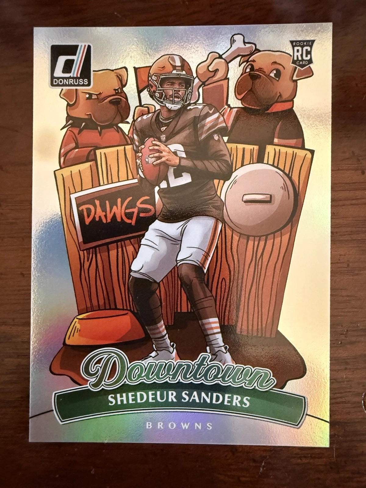 Shedeur Sanders 2025 Panini Mosaic Downtown